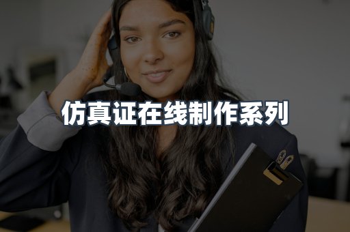仿真证在线制作系列